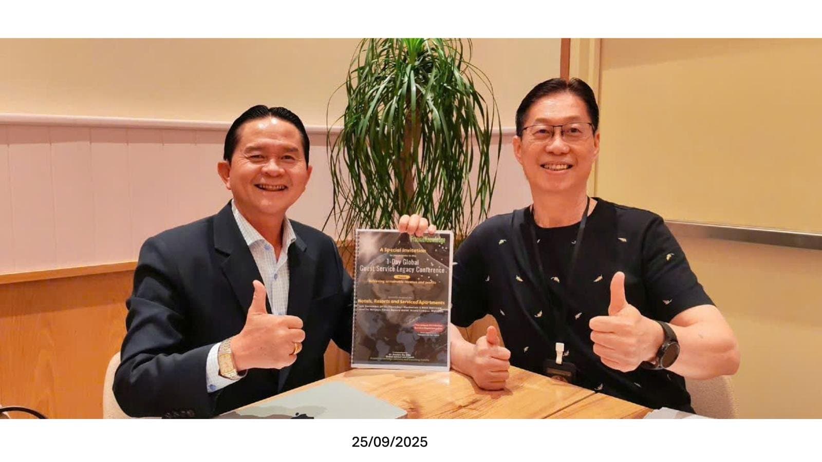 Dr. Harry Nguyễn Văn Hường tại Hội nghị Guest Service Legacy 2025, Kuala Lumpur, Malaysia.